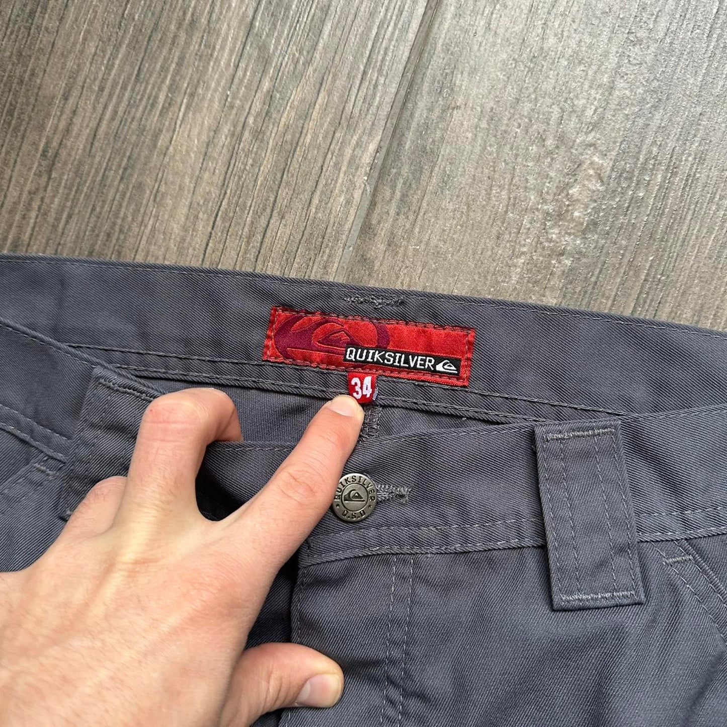 Quiksilver baggy wide leg work pants