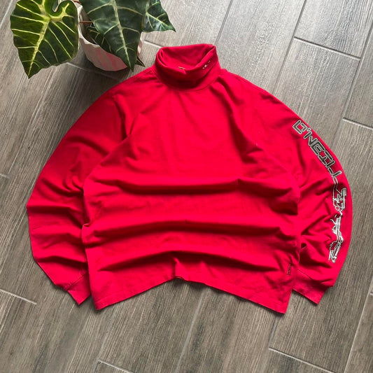 Oneill red golf surf y2k summer vintage tee