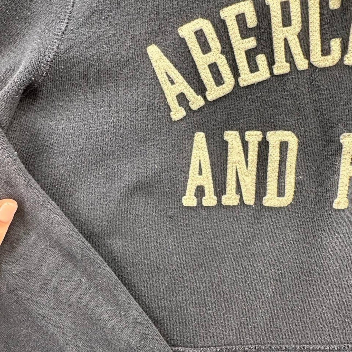 Abercrombie fitch navy blue