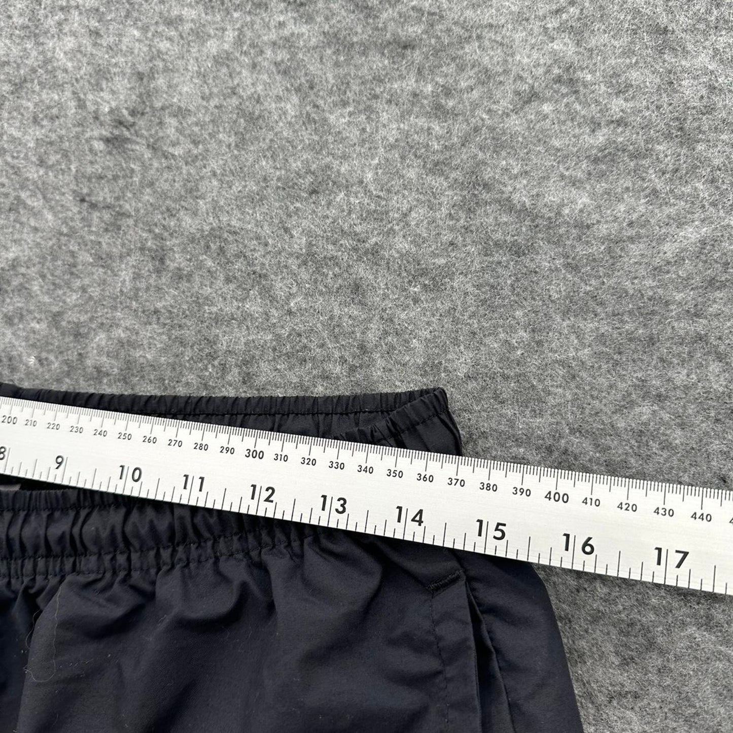 Y2k nike black baggy shorts