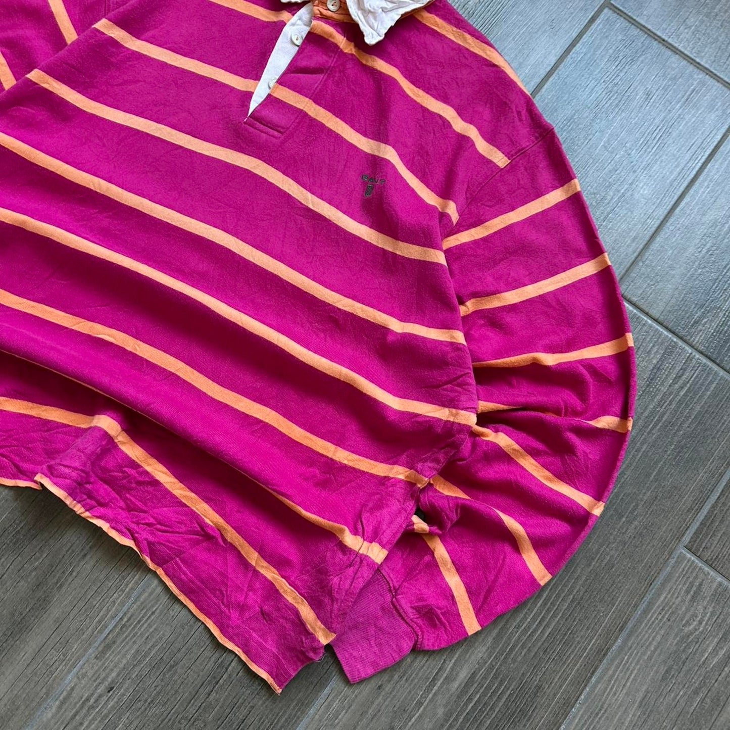 Gant vintage striped rugby sweatshirt