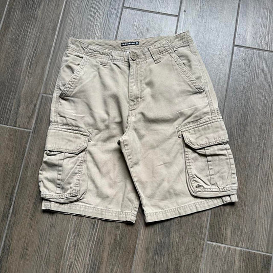 Quiksilver khaki cargo shorts