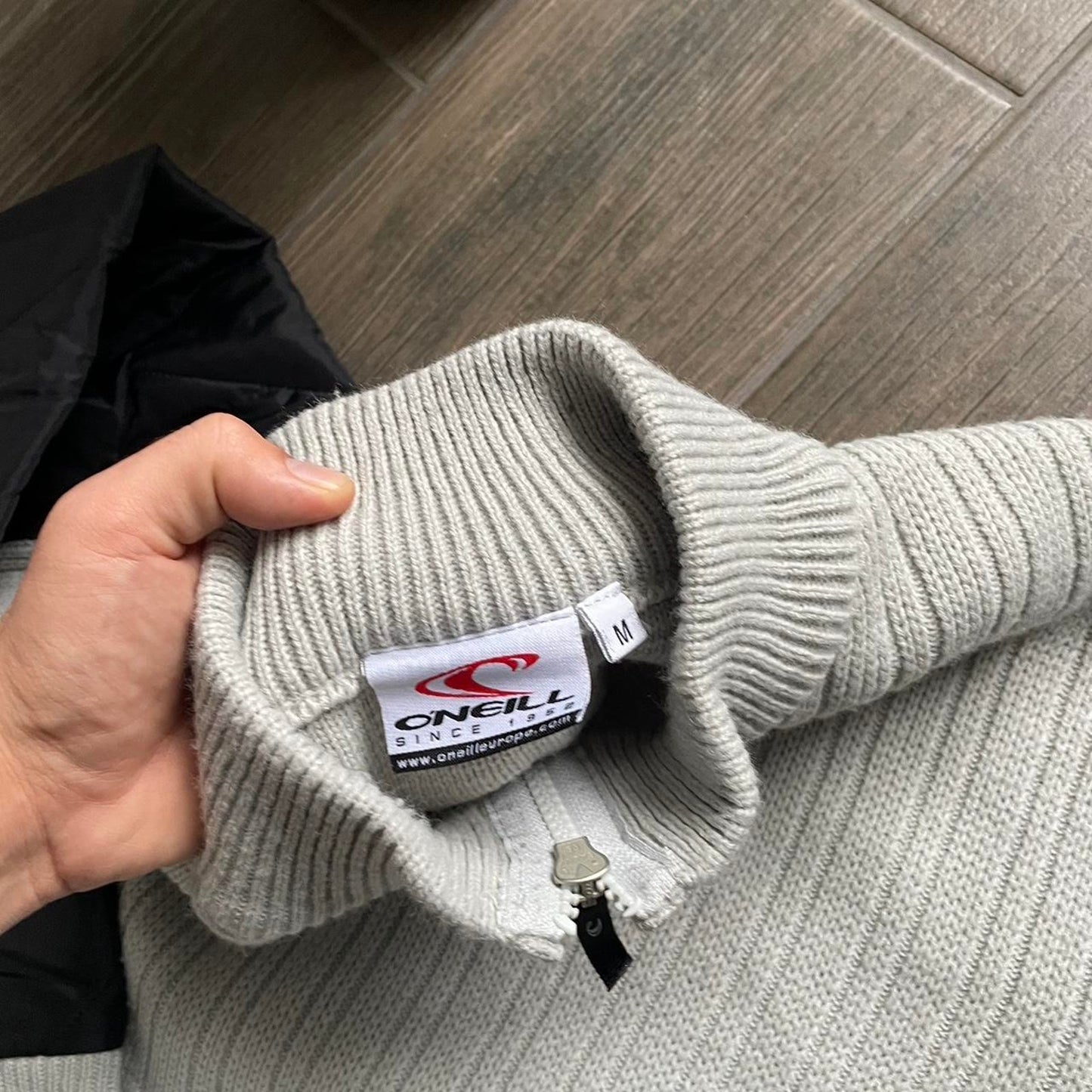 Oneill knitted y2k baggy surf jumper M