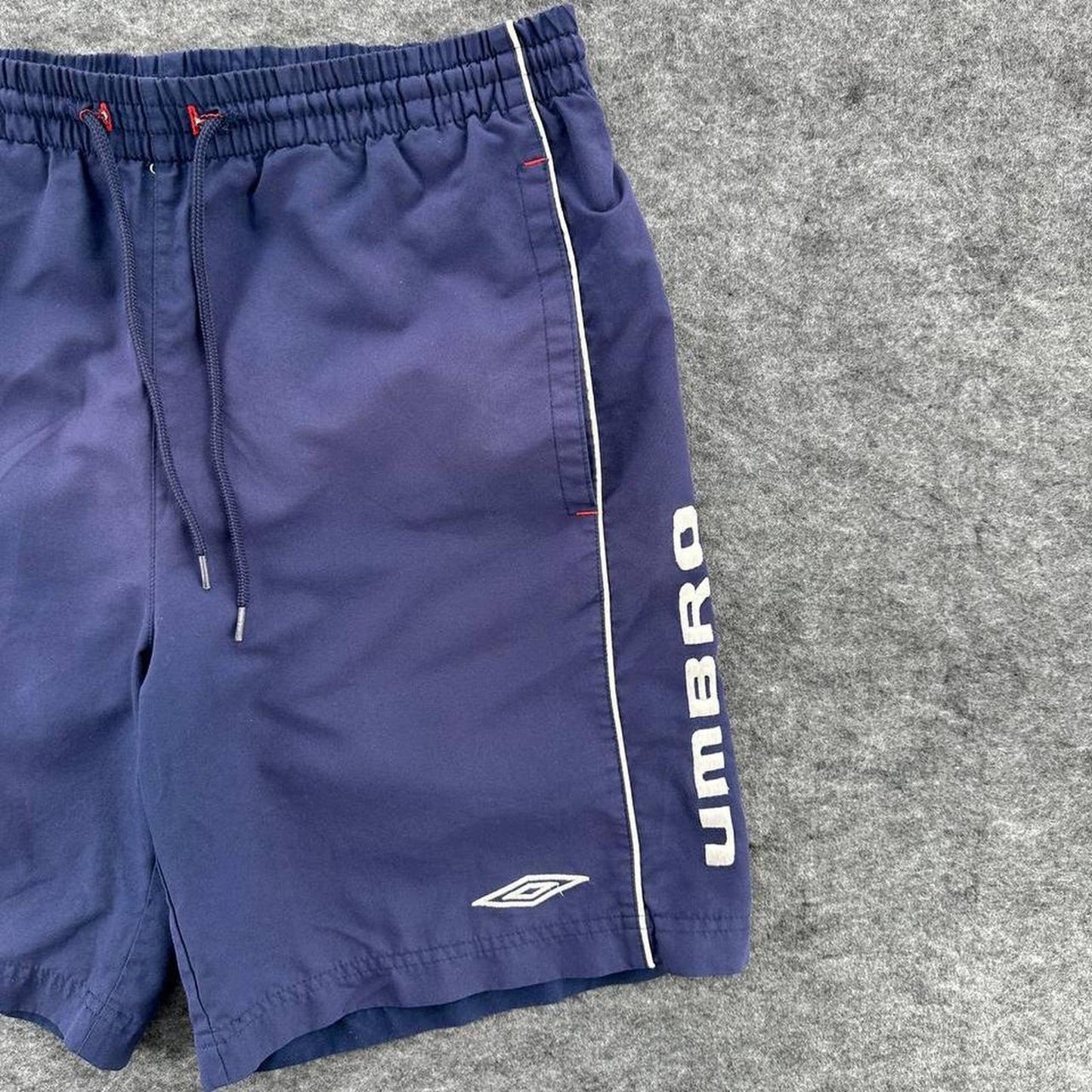 Umbro navy blue shorts with