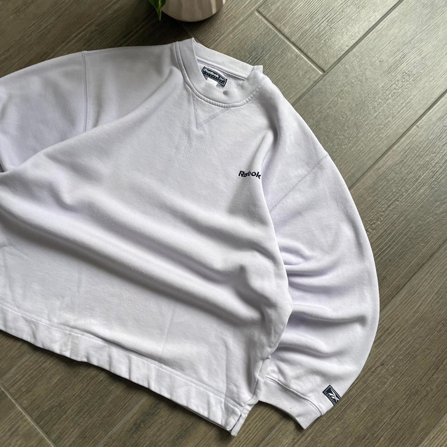 Reebok baggy pink streetwear S sweatshirt