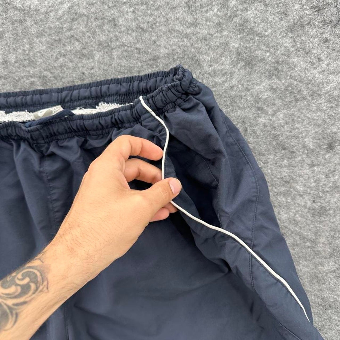 Nike navy blue shorts with