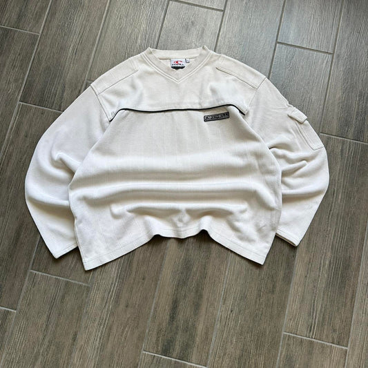 Oneill y2k surf-wear cotton L sweatshirt