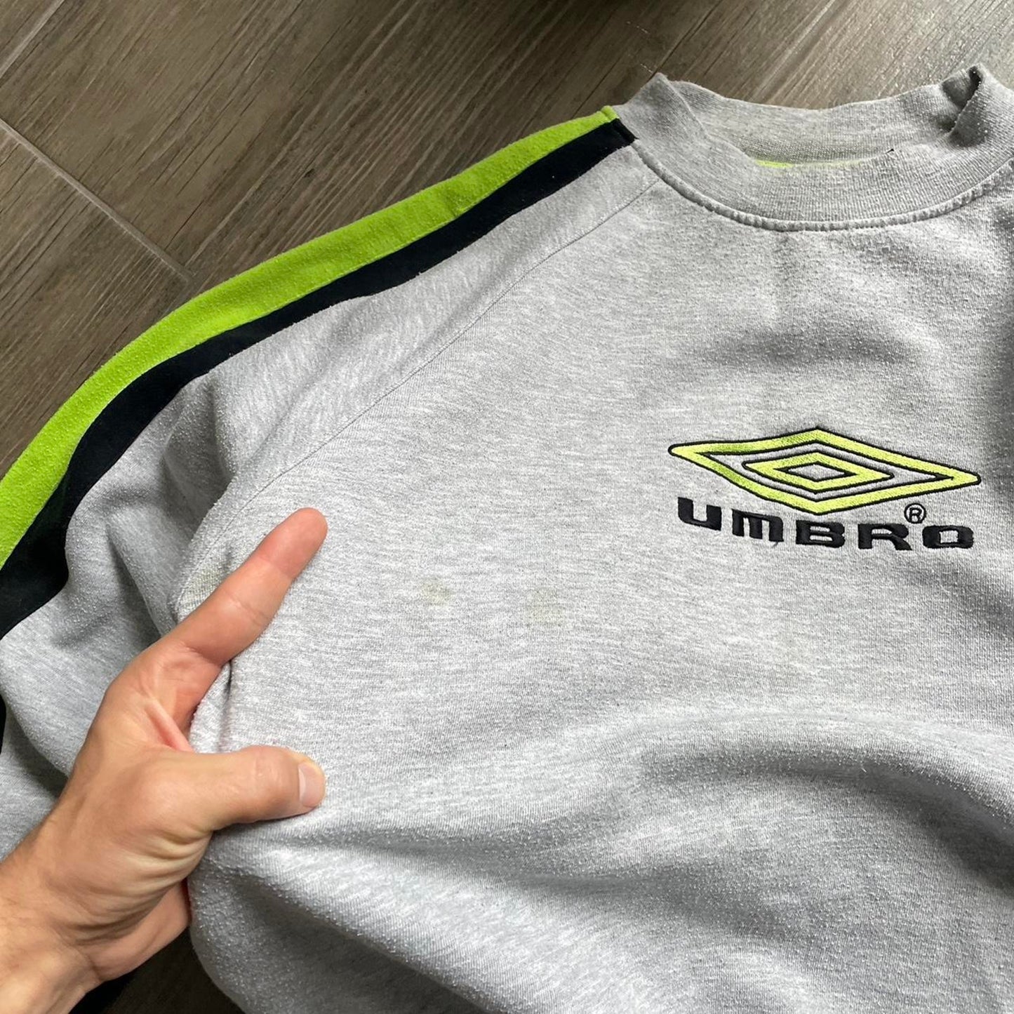 Umbro baggy grey streetwear L sweatshirt