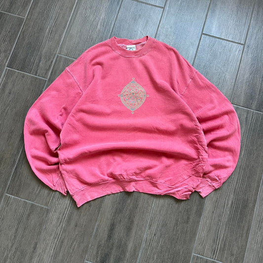 Vintage 90s surf hippie style sweatshirt
