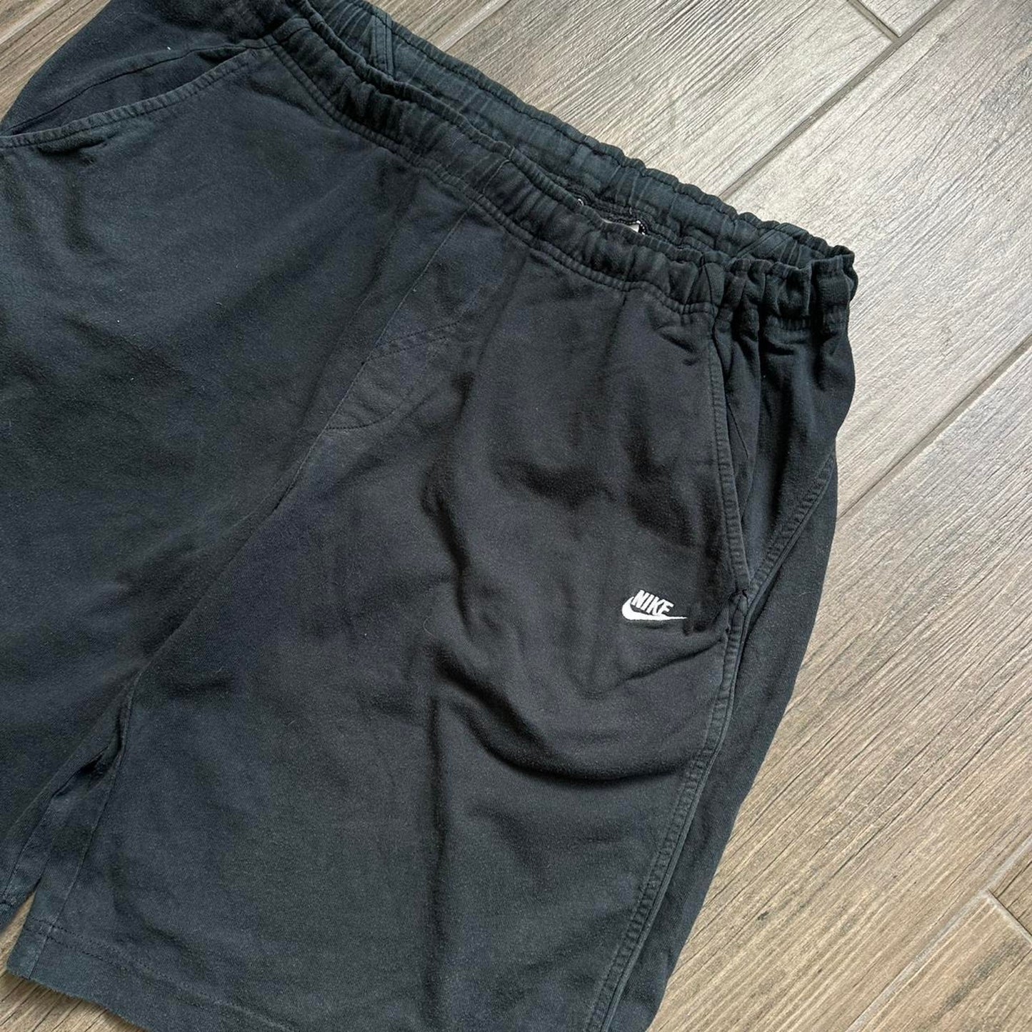 Nike black shorts with drawstring