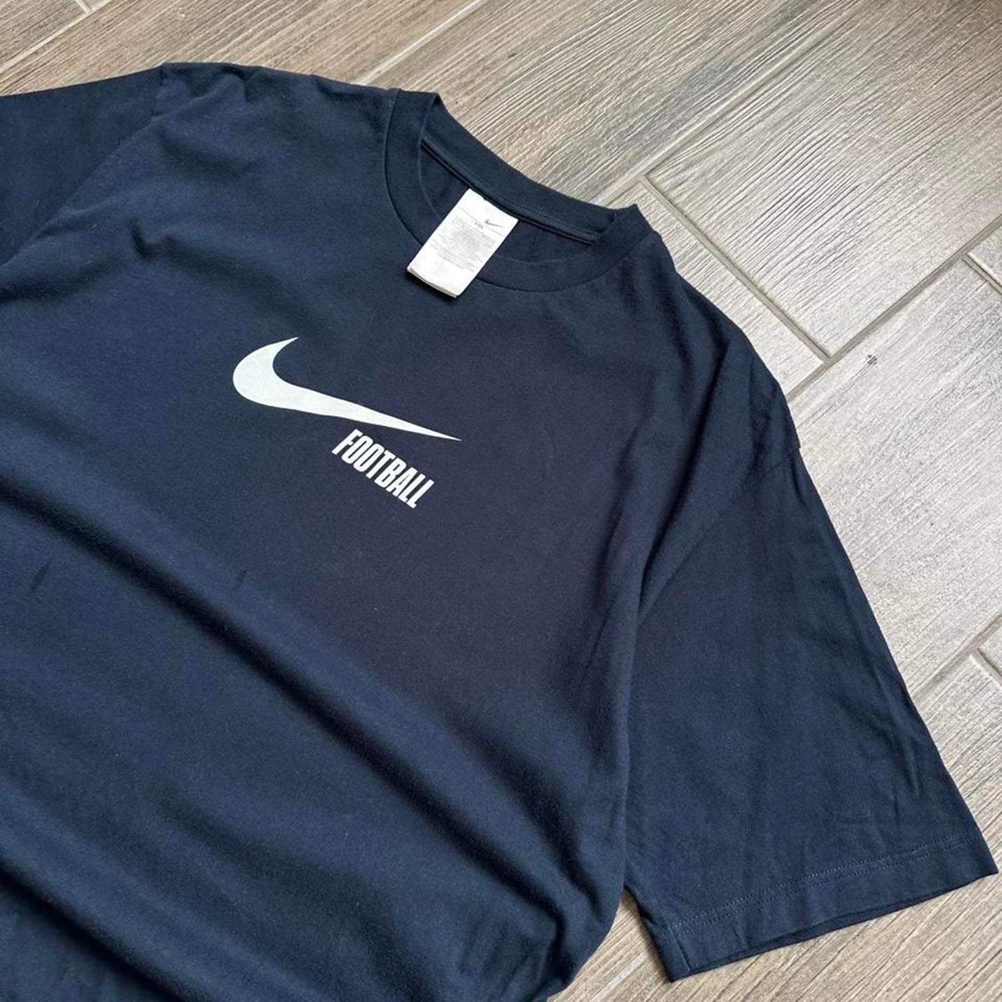 Nike navy blue football t-shirt