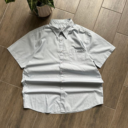 Oakley metal logo y2k vintage track shirt