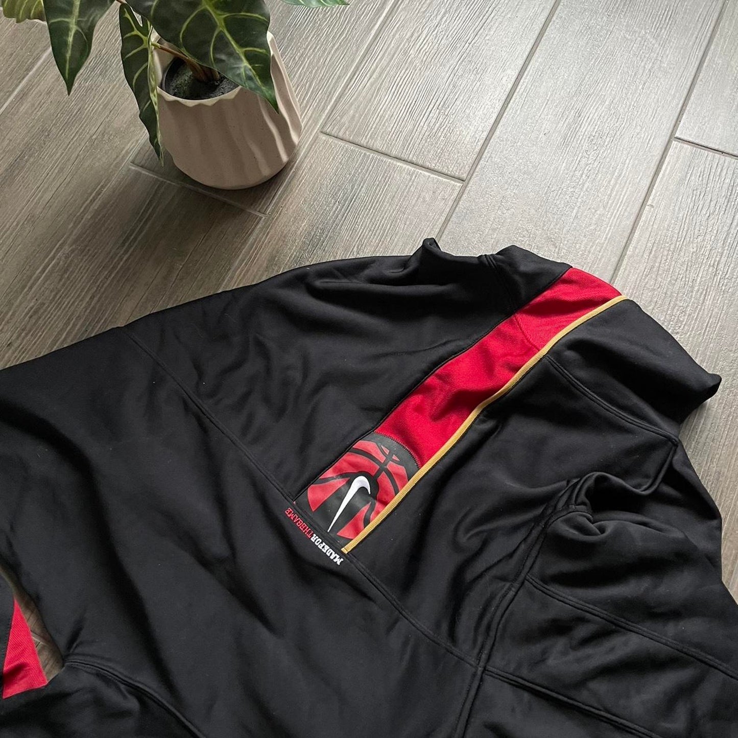 Nike black y2k vintage streetwear L hoodie