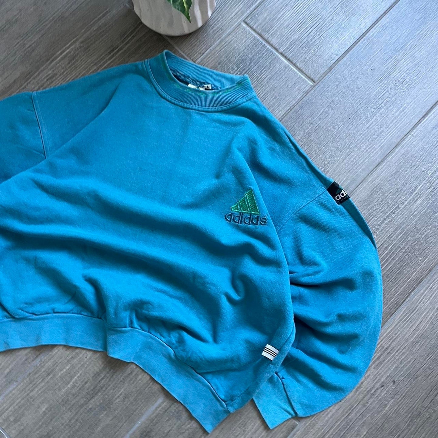 Adidas equipment y2k baggy sweatshirt