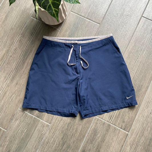 Nike navy women y2k sport shorts