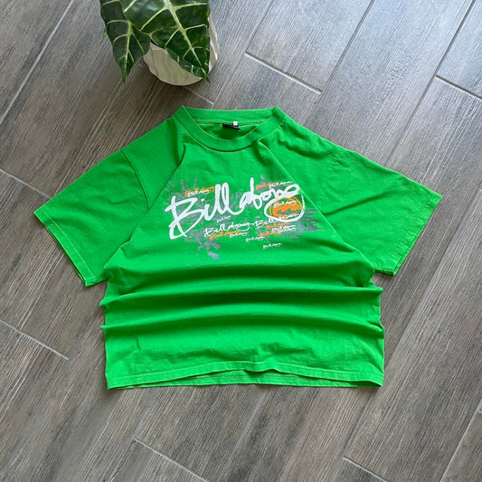 Billabong green baggy vintage tee