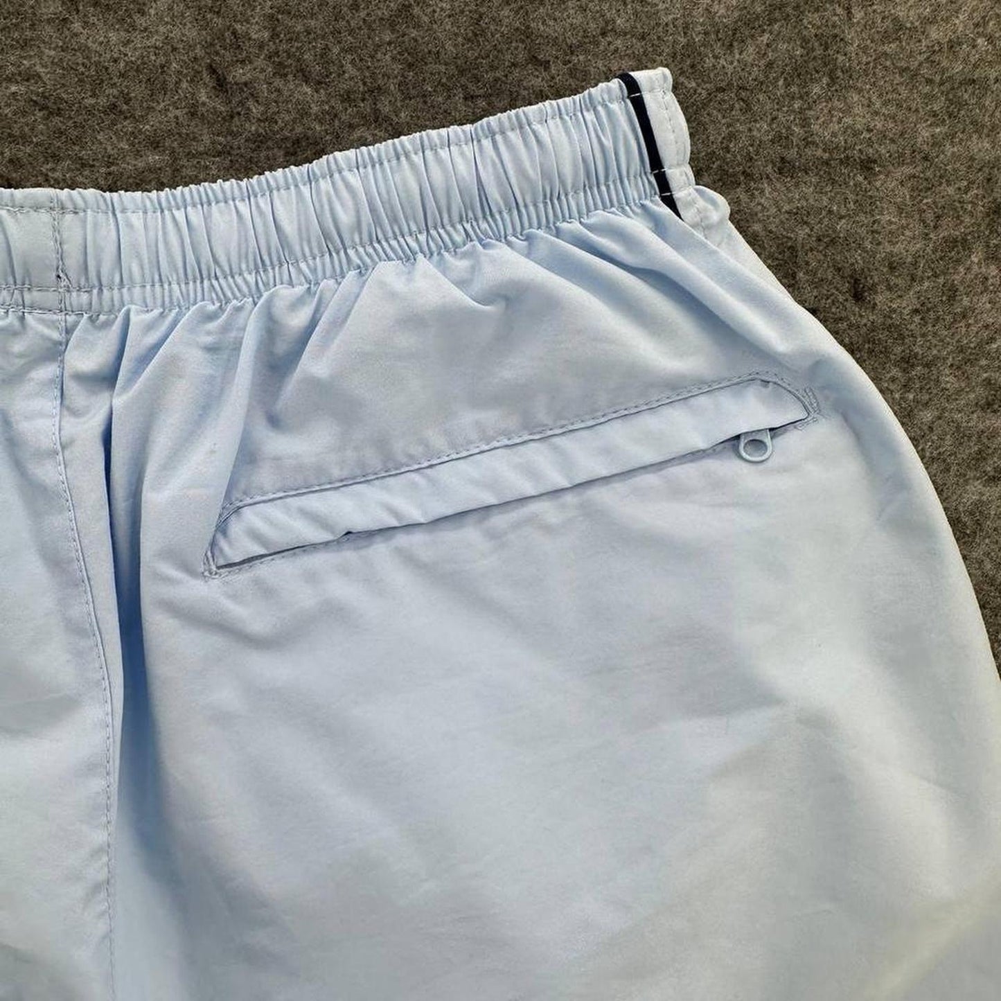 Nike white blue shorts