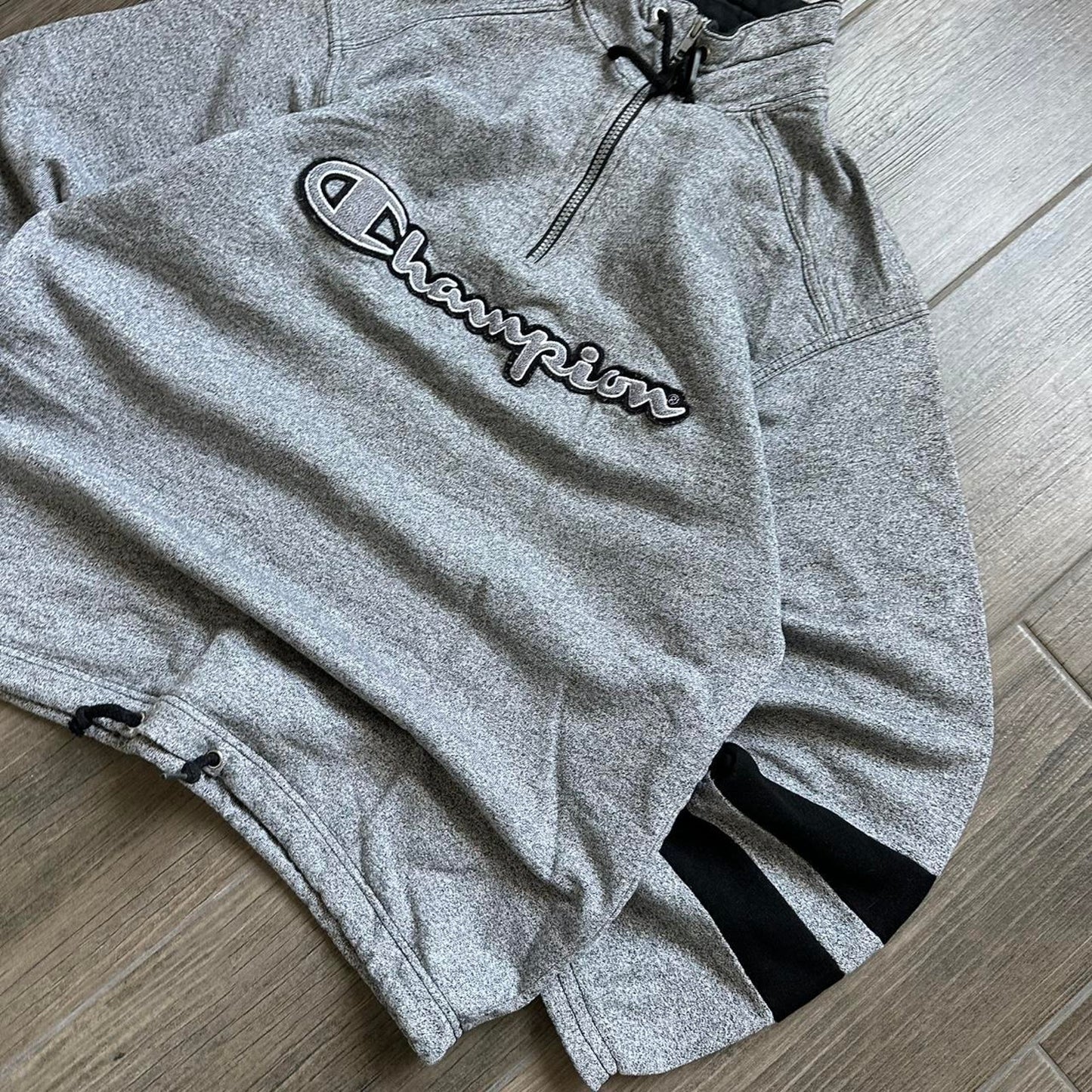 Champion grey 1/3 baggy S sweatshirt