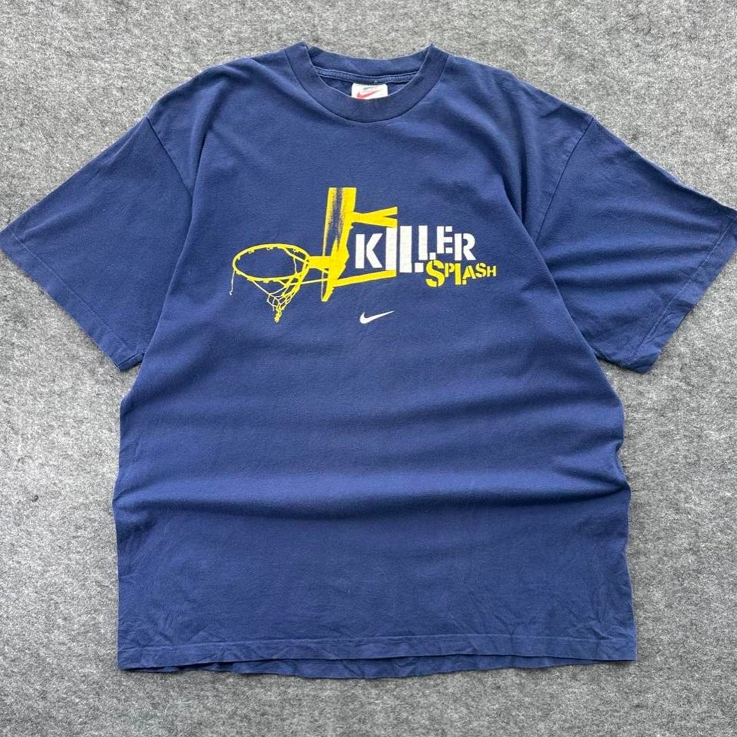 Nike navy blue graphic tee