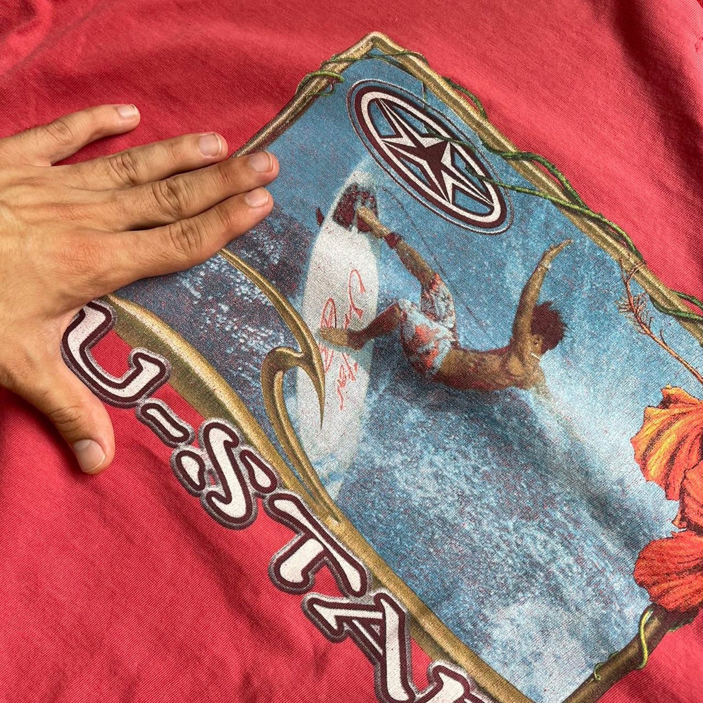 Vintage baggy surf style tee