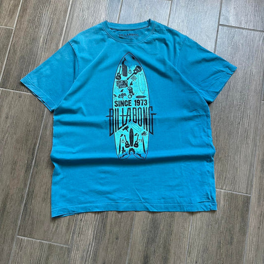 Billabong blue surf tee