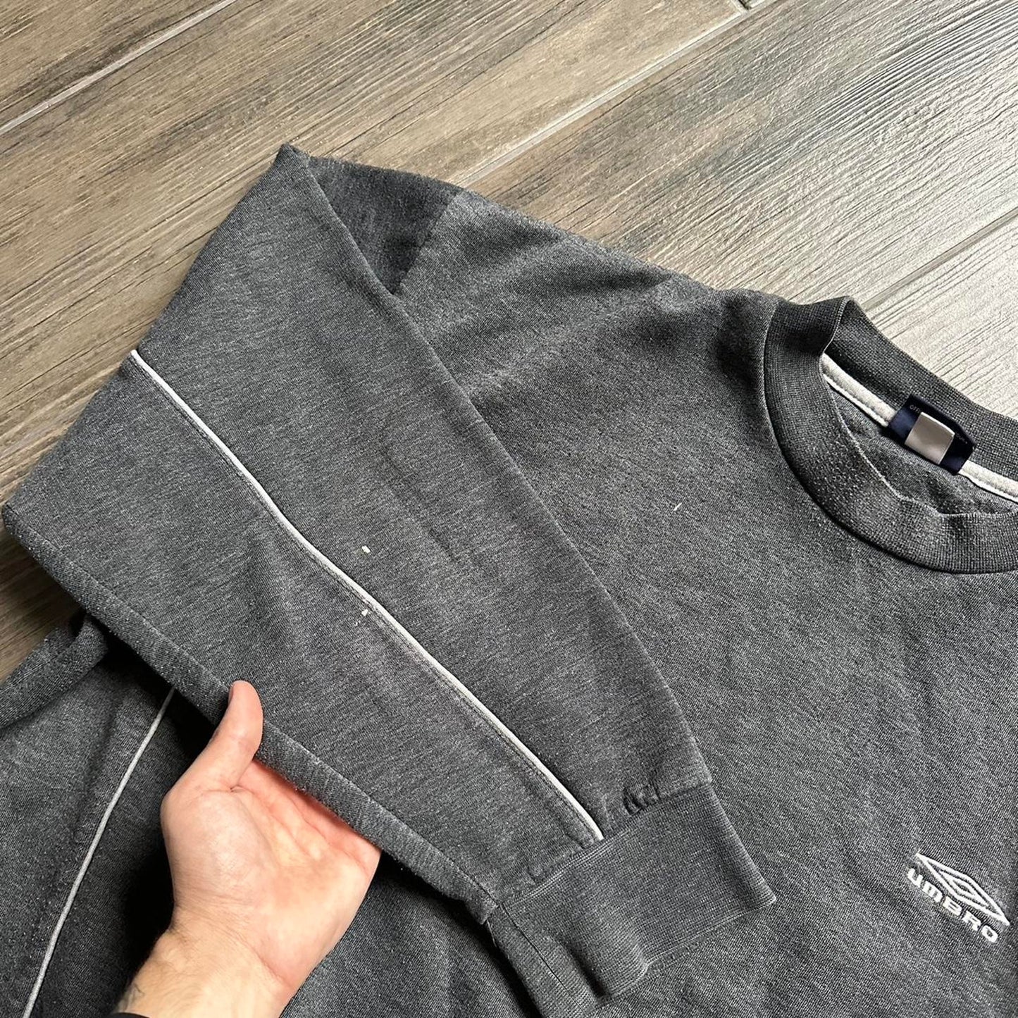 Umbro grey oversized y2k sport XXL sweatshirt