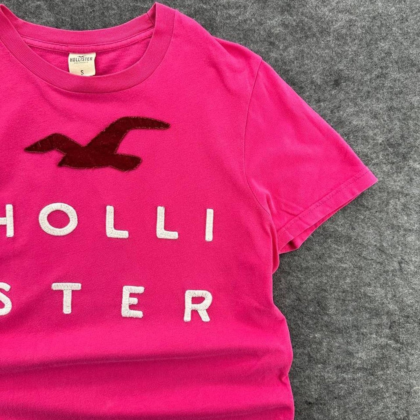 Y2k hollister co pink t shirt