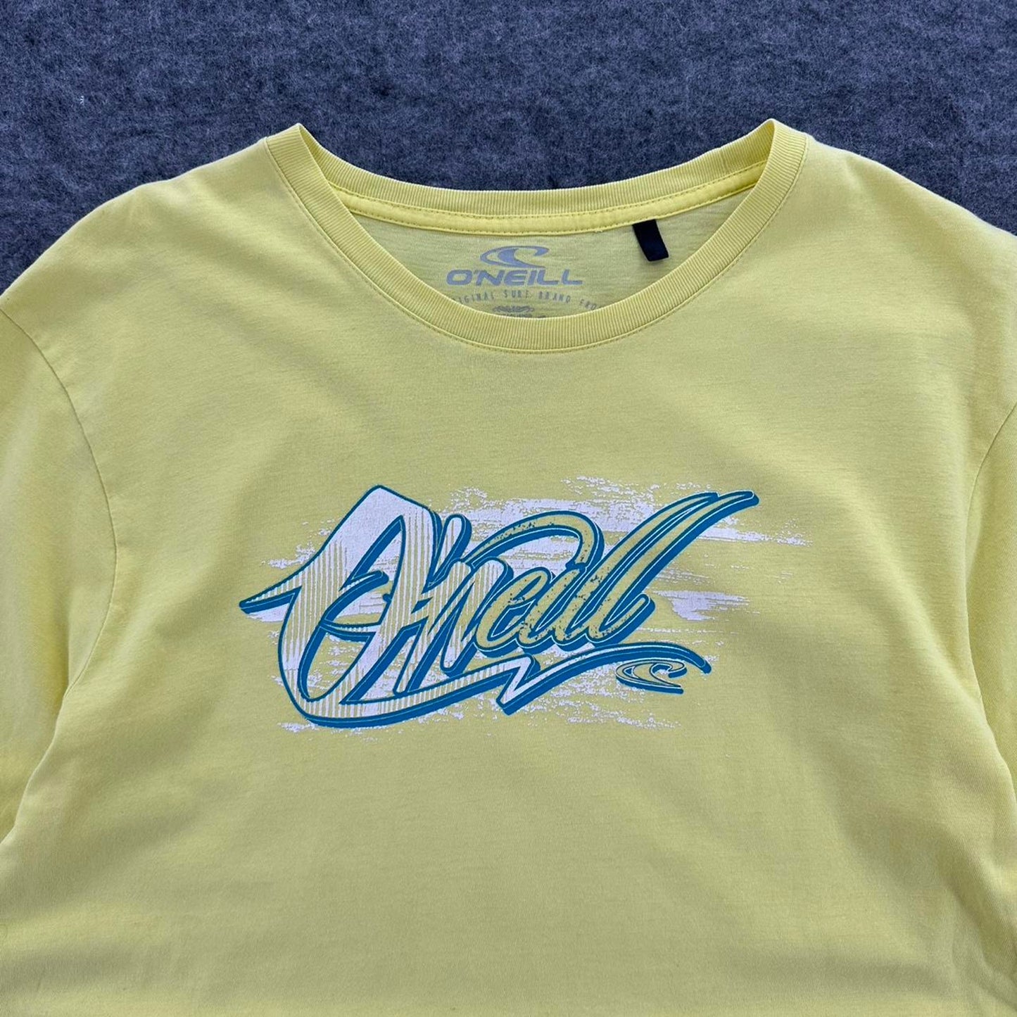 Oneill yellow surf tee