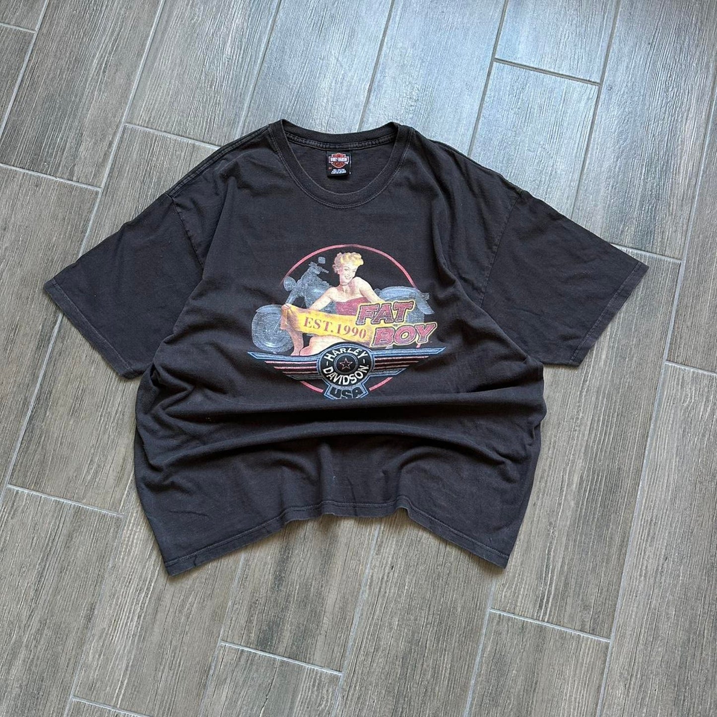 Harley Davidson black baggy XXL tee