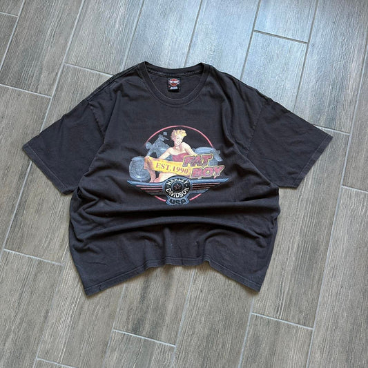 Harley Davidson black baggy XXL tee