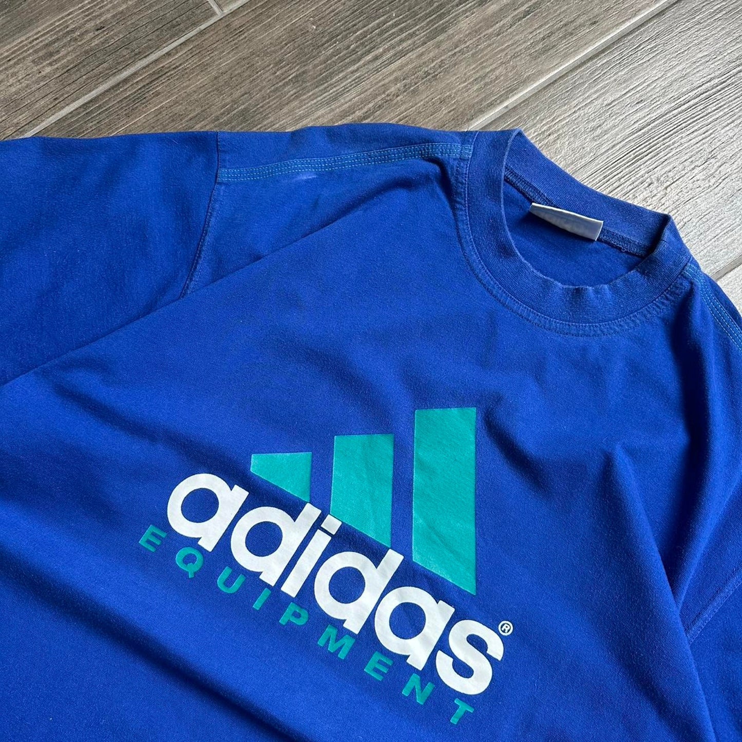 Adidas equipment blue t-shirt