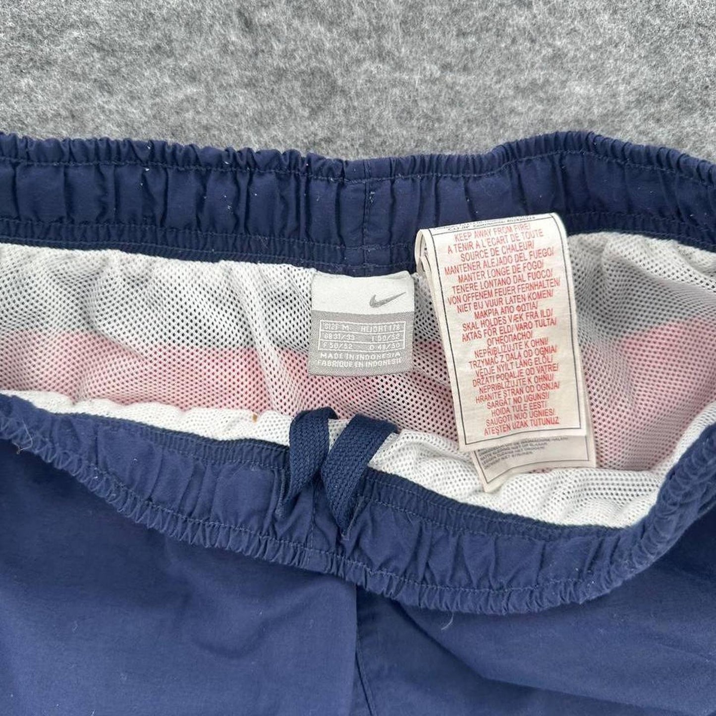 Nike navy blue shorts with