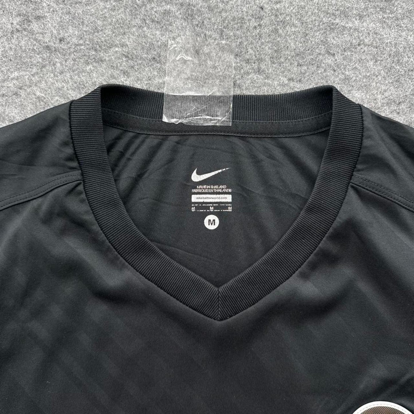 Nike black training top