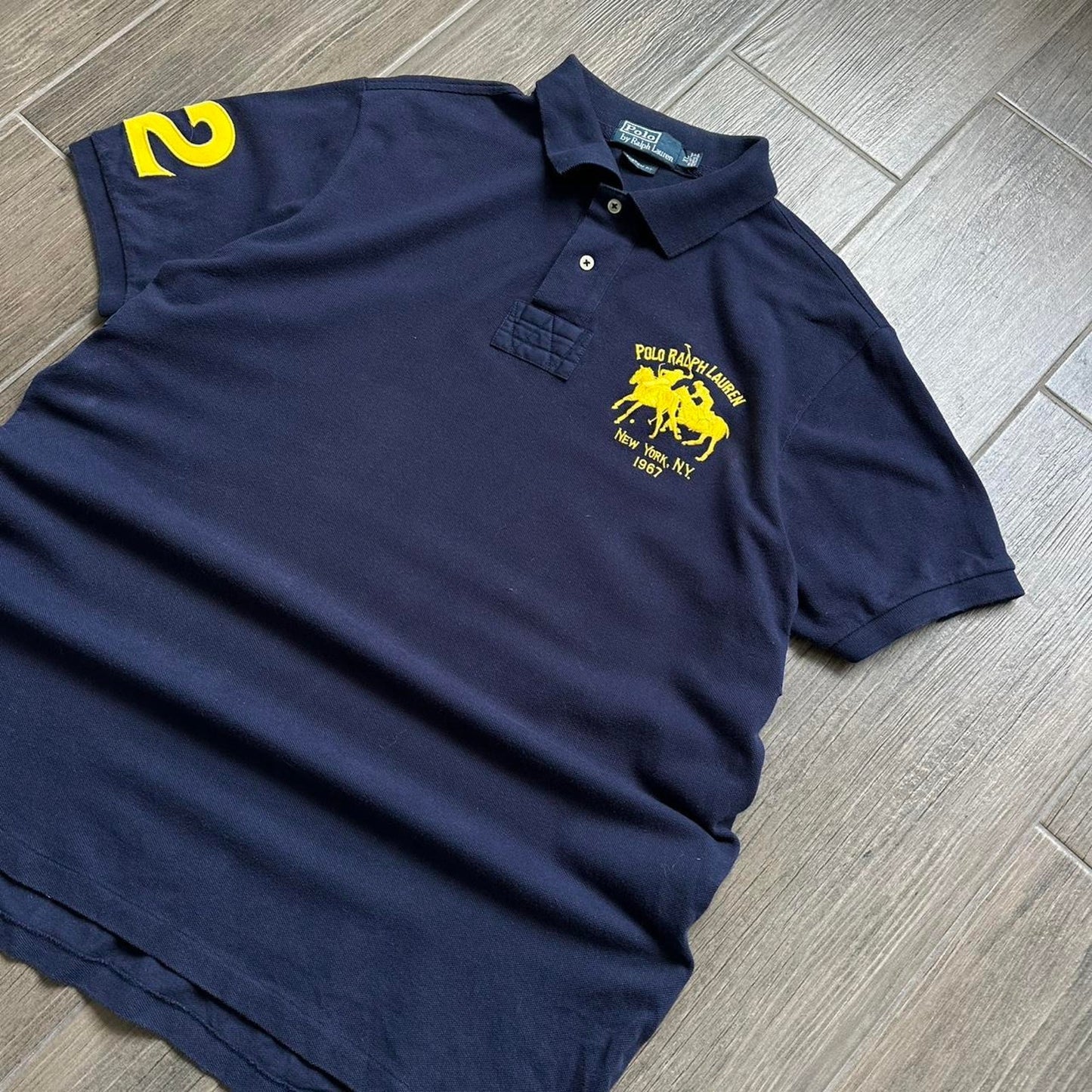 Ralph lauren navy blue polo