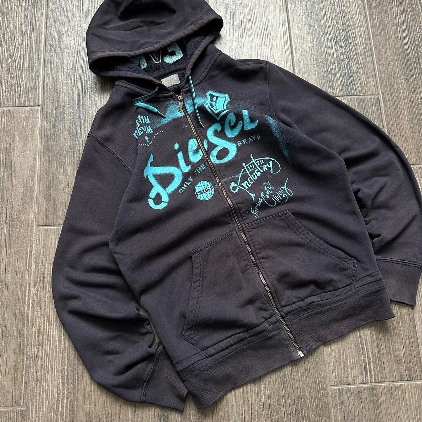 Diesel Y2k Japanese style M-L hoodie