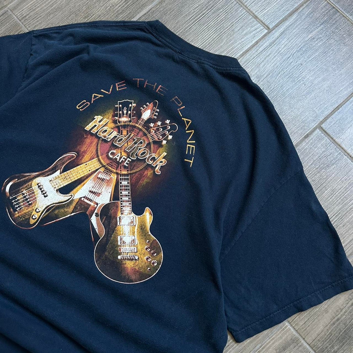Hard Rock Cafe black cotton t-shirt