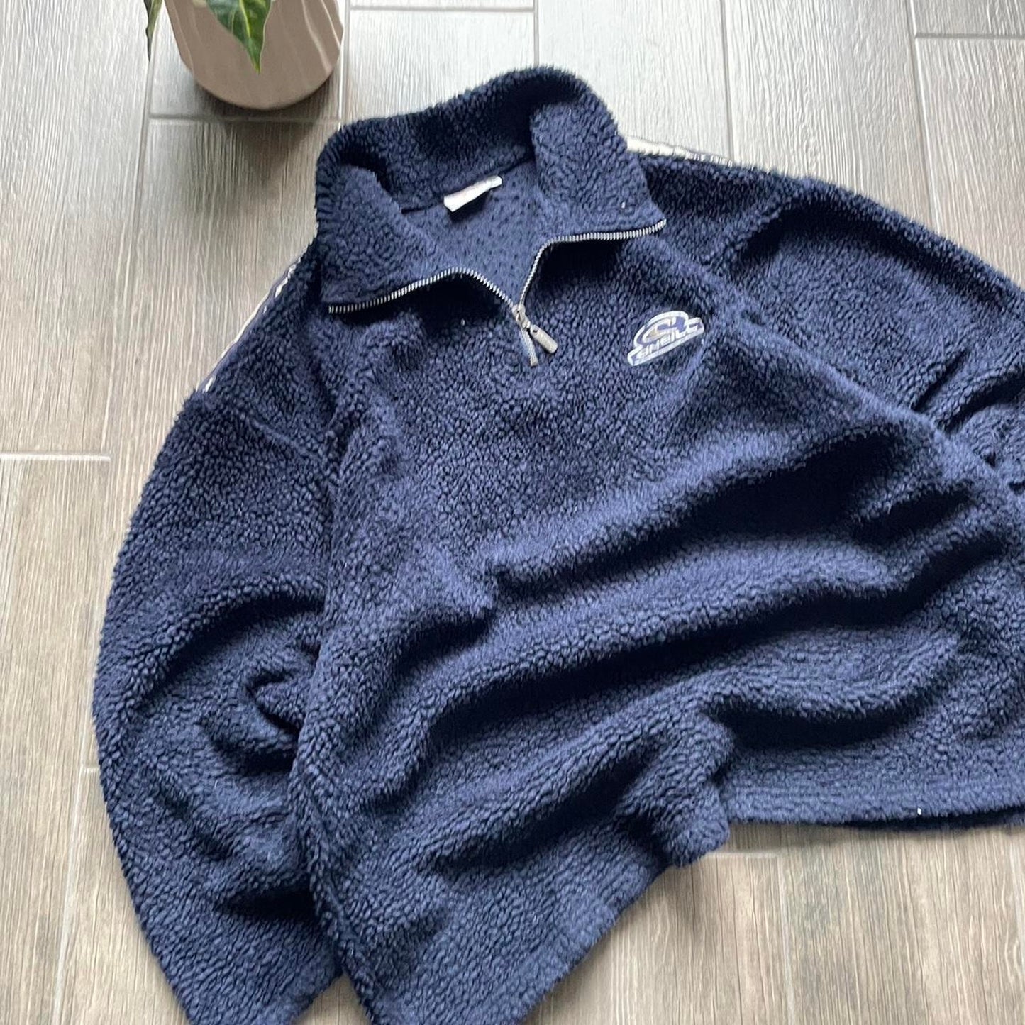 Y2K Oneill fleece navy baggy surf jumper XL