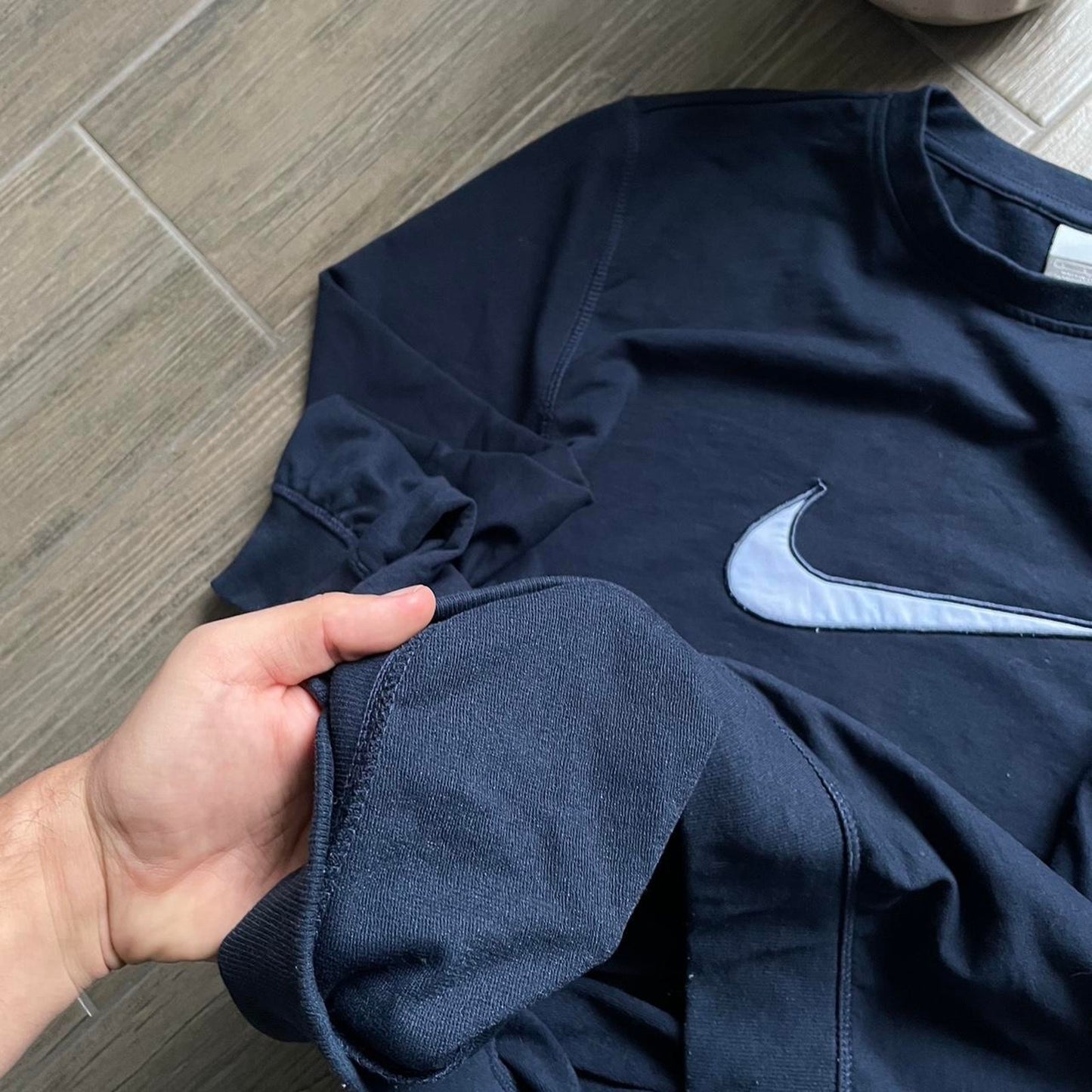 Nike navy vintage Oversized L light sweatshirt