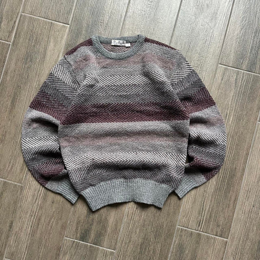 Y2k vintage wool made in Korea grandpacore M sweater