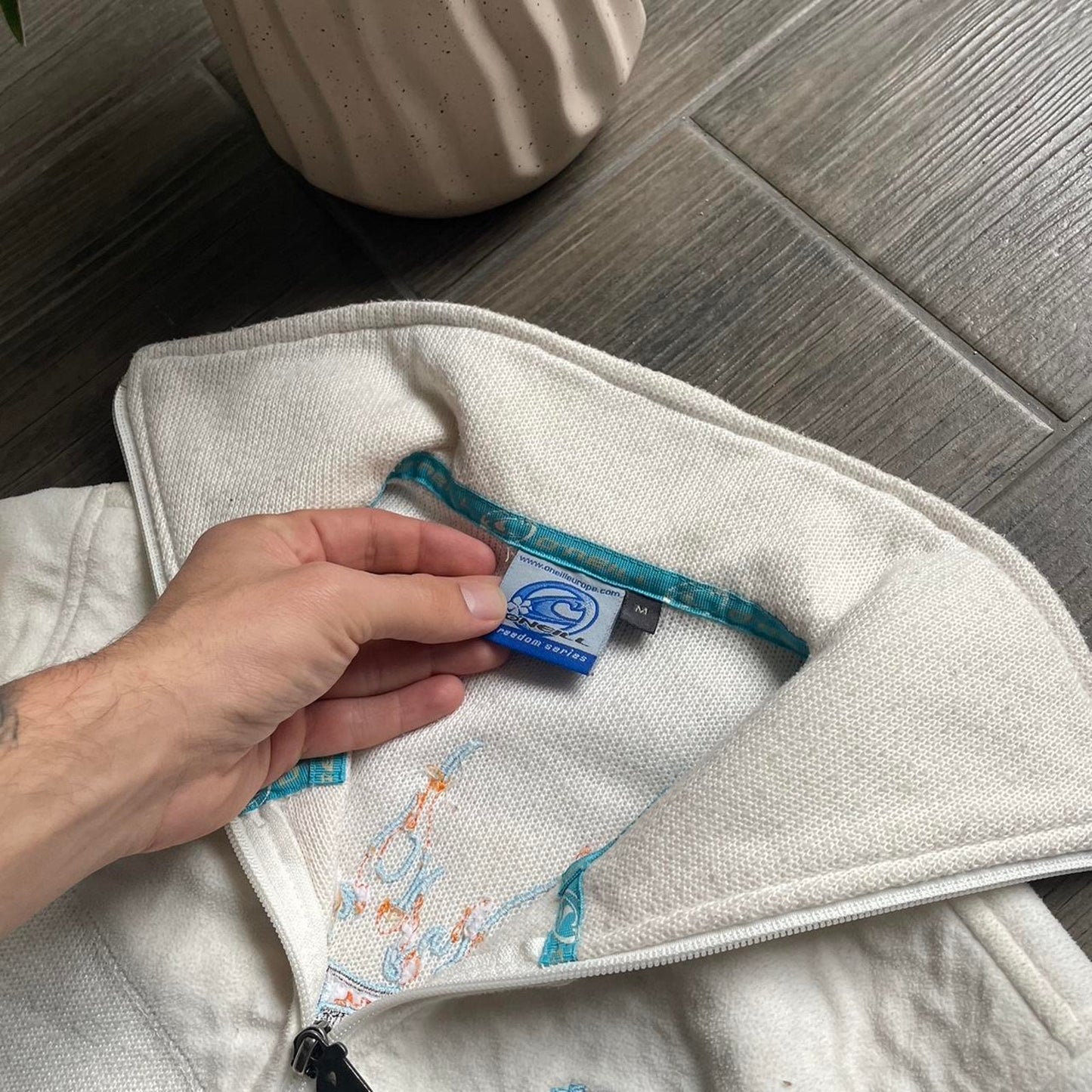 Oneill Y2k wmns knitt zip avant garde XS sweater