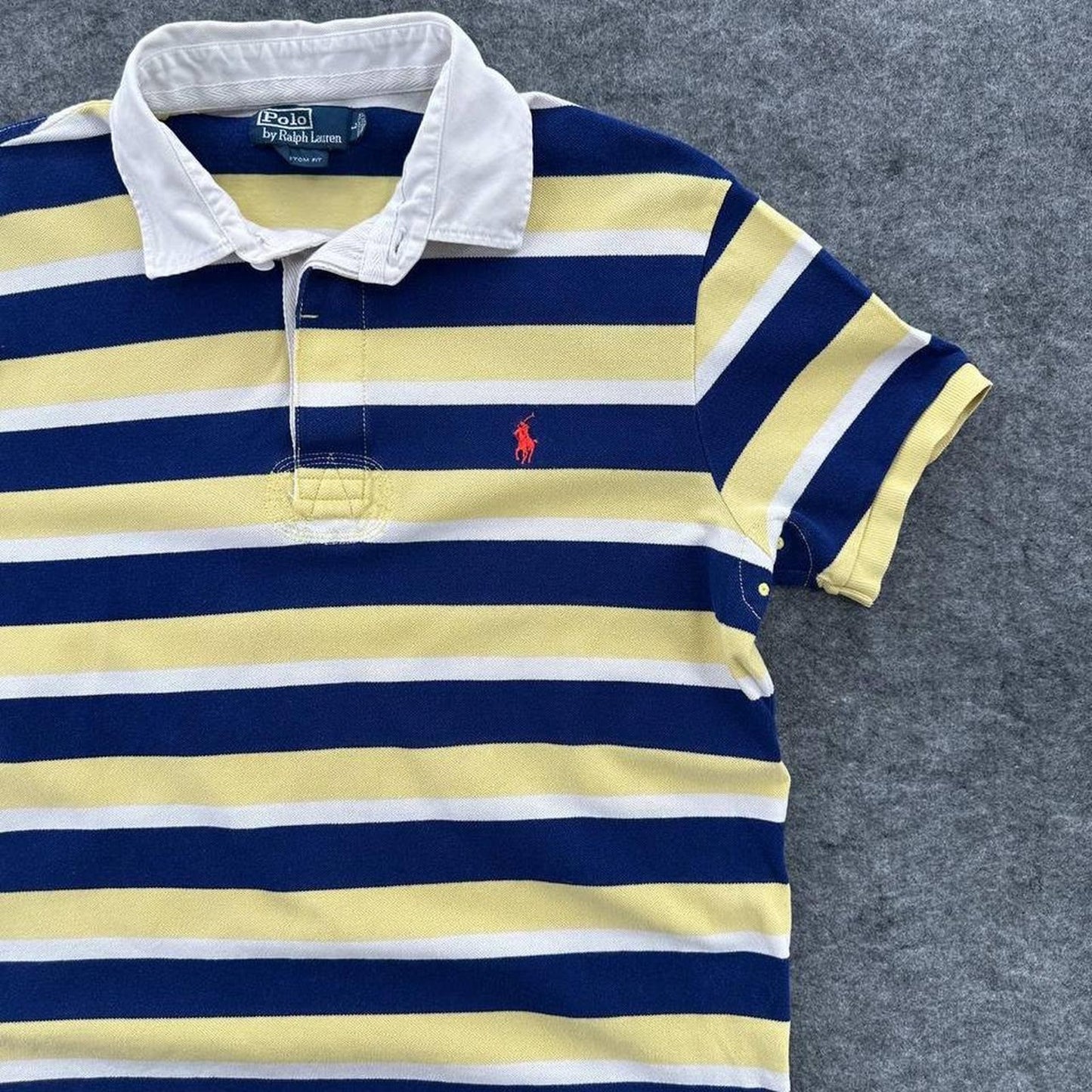 Polo ralph lauren yellow navy