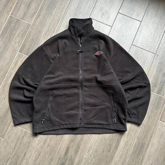 Oneill black fleece surf baggy XL jacket