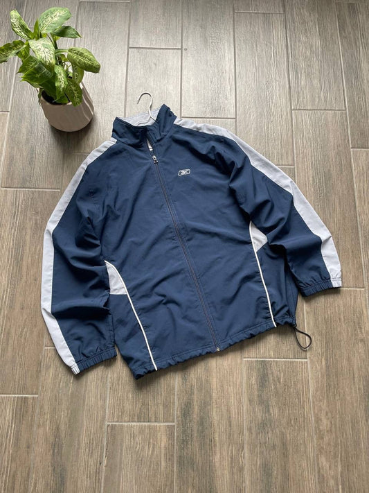 Reebok navy y2k vintage light jacket