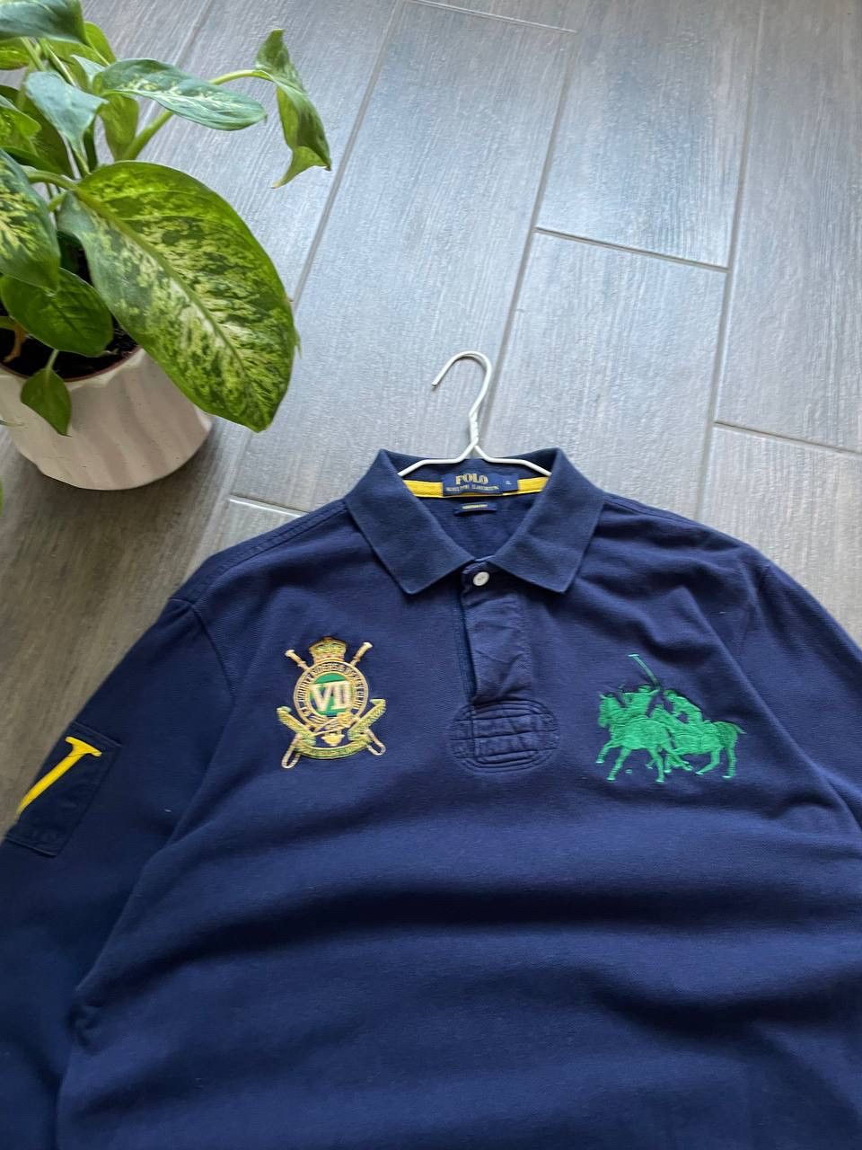 Polo Ralph Lauren navy rugby Polo Shirt