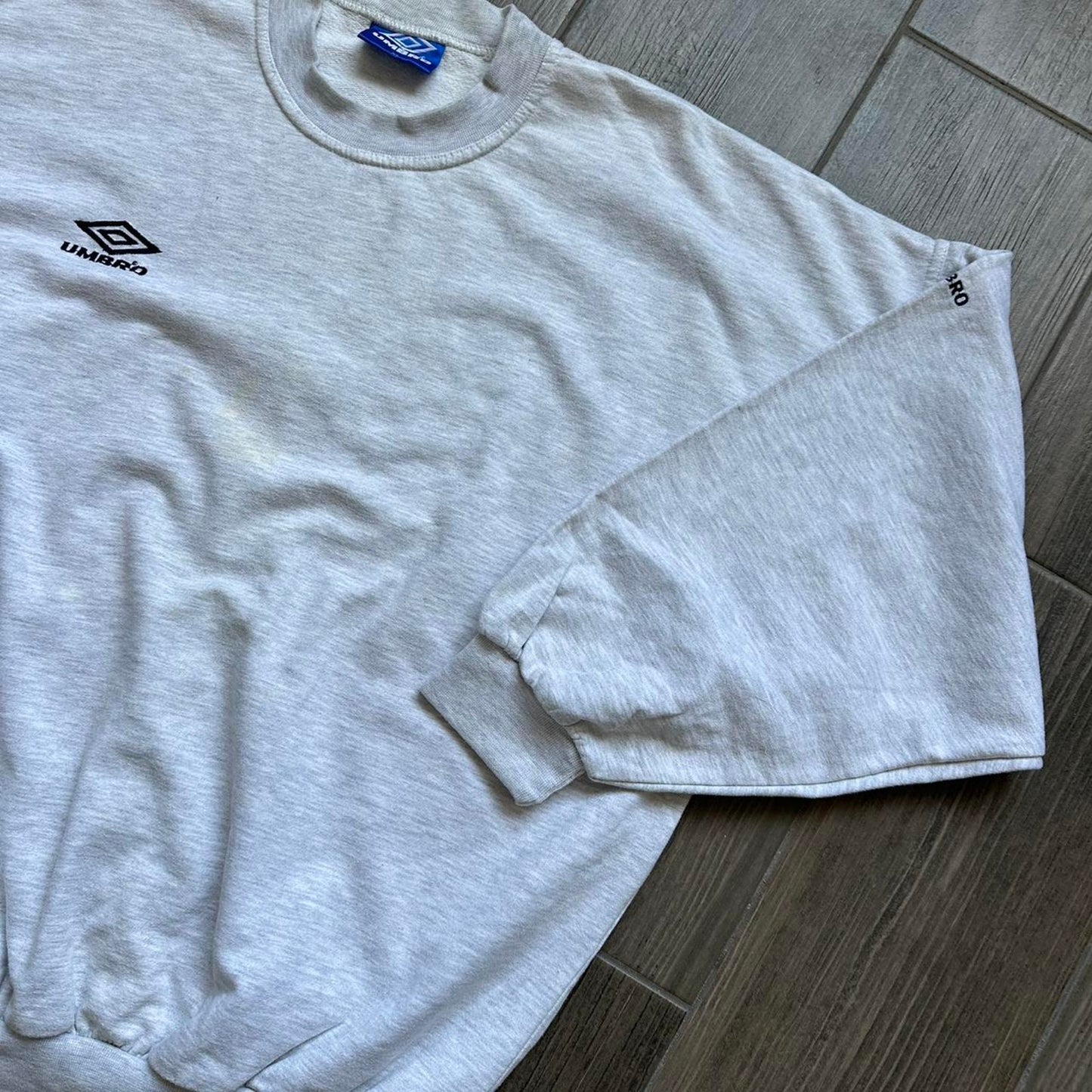 Umbro grey crewneck boxy fit sweatshirt