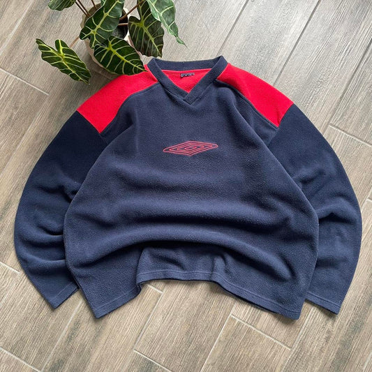 Umbro fleece boxy fit y2k sweatshirt
