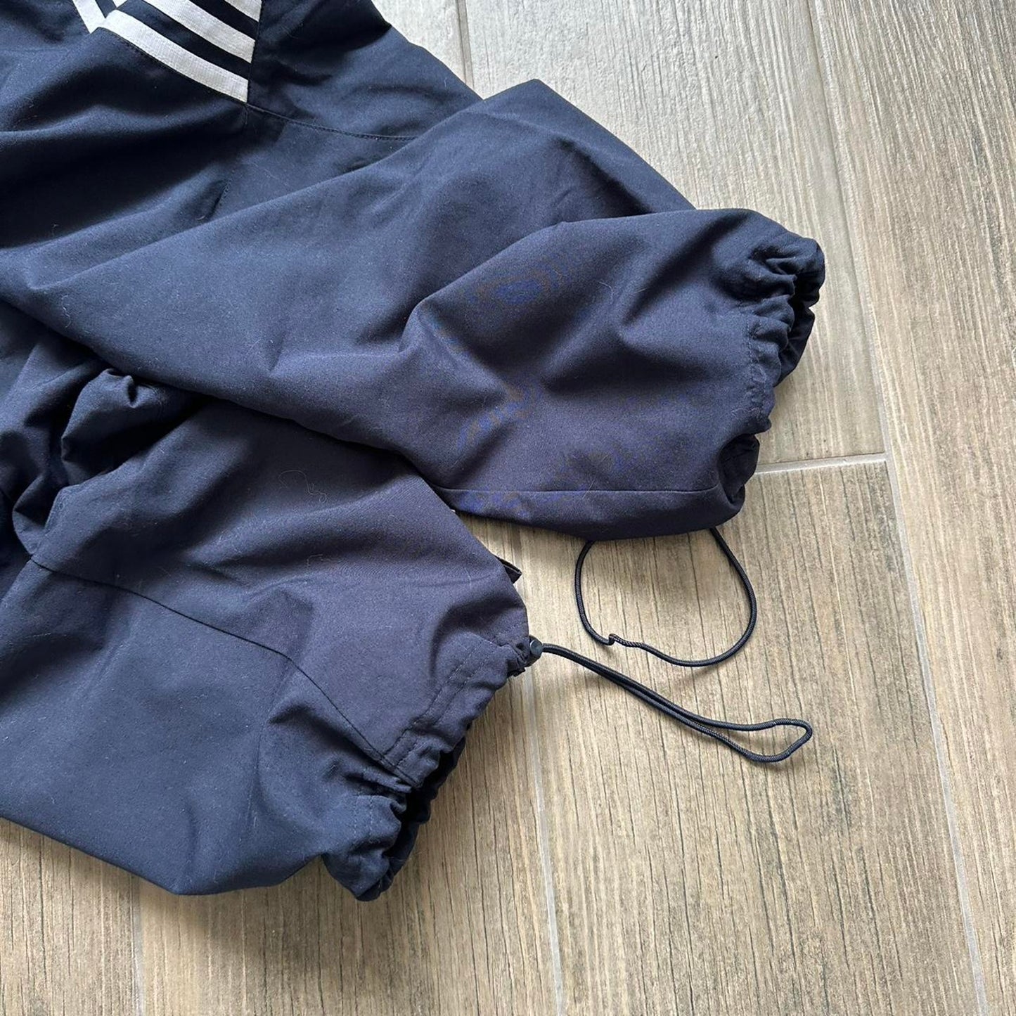 Adidas navy blue track pants