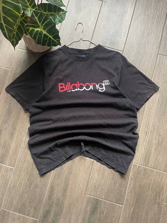 Billabong black vintage baggy t-shirt