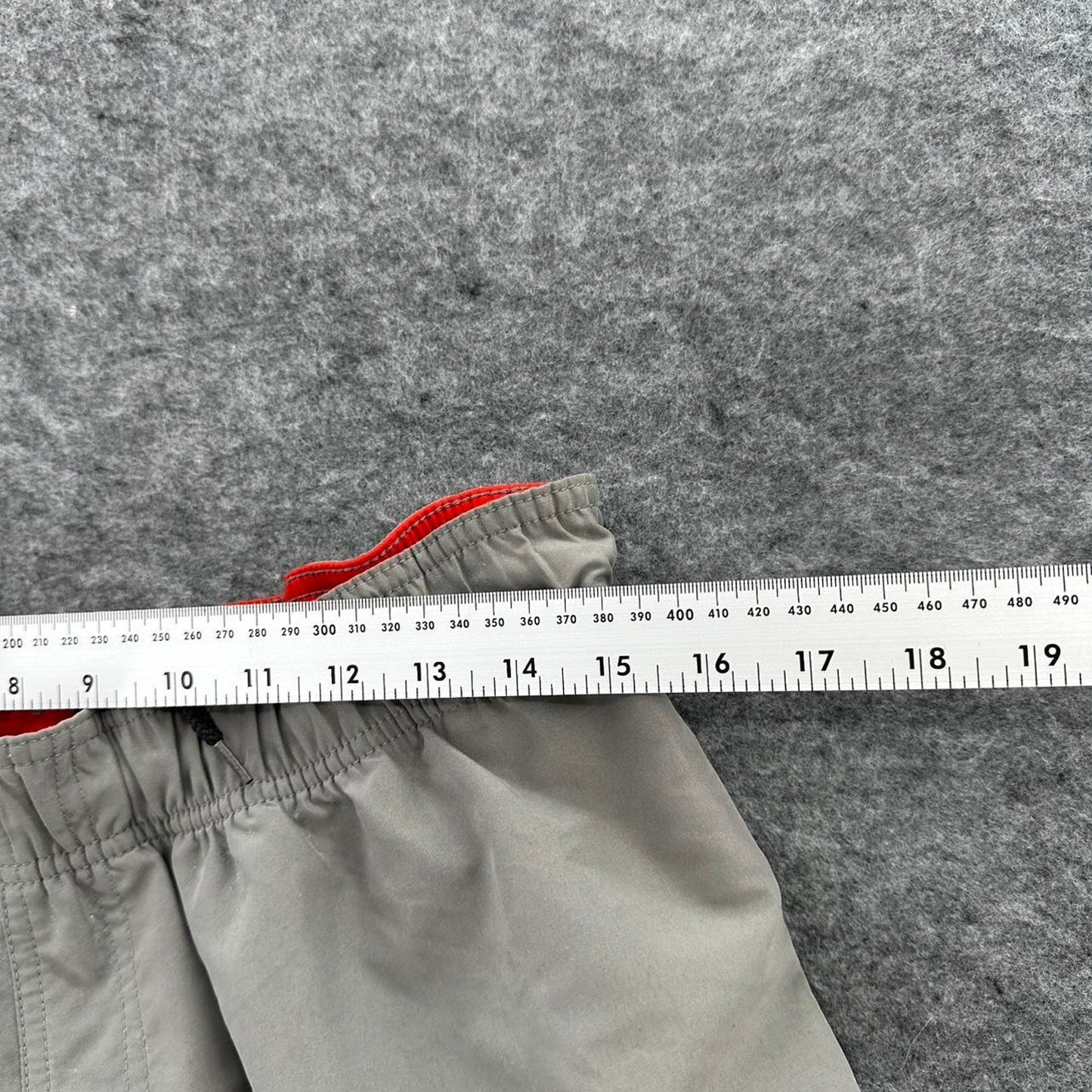 Quiksilver grey board shorts with