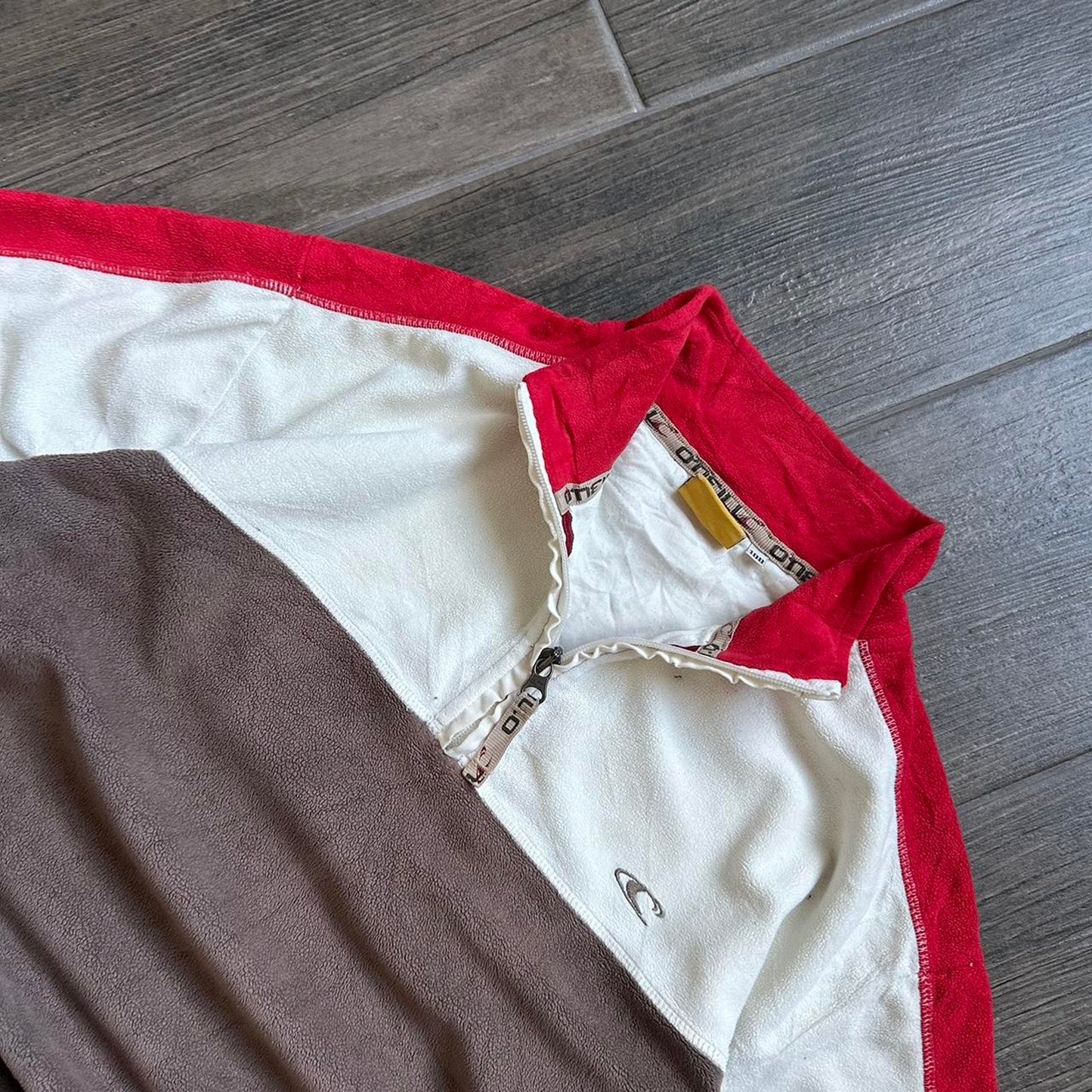 Oneill fleece Y2K baggy surf jumper L